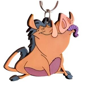 Vintage DISNEY Lion King: Pumba Eating a Purple Grub